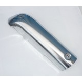 VÝFUKOVÝ KRYT KOLENA (CHROM) - PRAVÝ HORNÍ - JAWA 300,350 CL, KÝVAČKA, PÉRÁK + MODEL 42